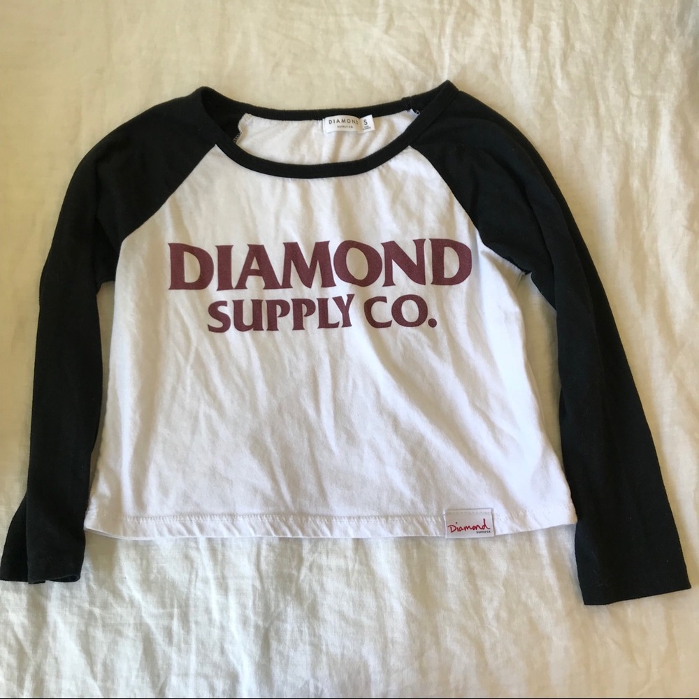 Mid sleeve crop